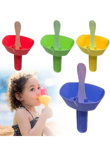 Sarı 3 Adet Damla Ücretsiz Popsicle Tutucu Raf Dökülmeye Dayanıklı Buz Pop Tutucu Saman Takım Elbise Farklı Dondurma Çubukları Çocuklar Dondurulmuş Ikramlar Tutucu (Yurt Dışından)