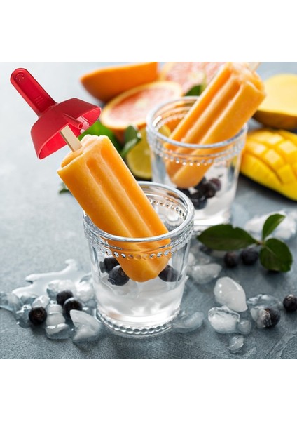 Sarı 3 Adet Damla Ücretsiz Popsicle Tutucu Raf Dökülmeye Dayanıklı Buz Pop Tutucu Saman Takım Elbise Farklı Dondurma Çubukları Çocuklar Dondurulmuş Ikramlar Tutucu (Yurt Dışından)