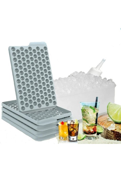 Yeşil Mini Buz Küpü Tepsileri Yükseltilmiş Buz Topu Makinesi Kalıp Minik Ezilmiş Buz Tepsisi Soğutma Içecekleri Için Kahve Suyu Araçları Silicona Bpa Ücretsiz (Yurt Dışından)