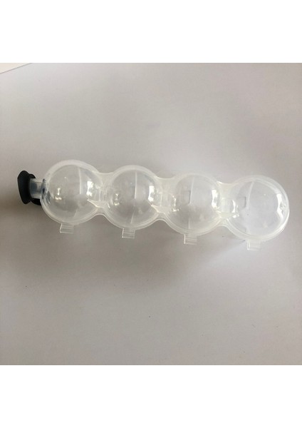 Stil 1 18X5X4.5 cm 4 Delik Buz Küpü Makineleri Yuvarlak Buz Hokeyi Kalıp Viski Kokteyl Votka Topu Buz Kalıp Bar Parti Mutfak Buz Kutusu Dondurma Yapma Makinesi Aracı (Yurt Dışından)