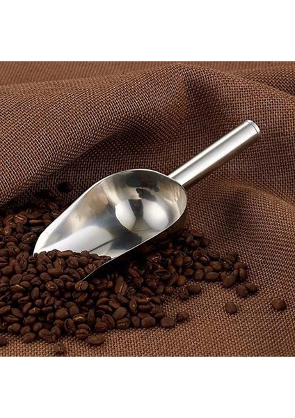 10 Inç Yeni Paslanmaz Çelik Buz Kazıyıcı Şeker Bar Büfe Ticari Kepçe Bar Ev Buz Scooper Kürek Gıda Un Şeker Kepçe Kitch Aracı (Yurt Dışından) modelleri
