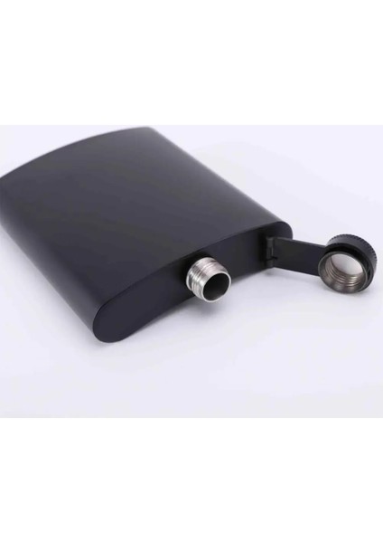 7oz 6oz/7oz/8oz Cep Şişesi Sızdırmaz Paslanmaz Çelik Flagon Şarap Pot Şişesi Likör Için Uygun Mat Siyah Cep Viski Şişesi (Yurt Dışından) modelleri