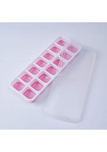 B Pembe Buz Küpü Tepsisi 3D Gül Buz Küpü Yapıcı Dört Gül Şekilli Buz Küpleri Kolay Açılan Buz Topu Yapıcı Yenilikçi Içecek Tepsisi Viski Kokteylleri (Yurt Dışından)