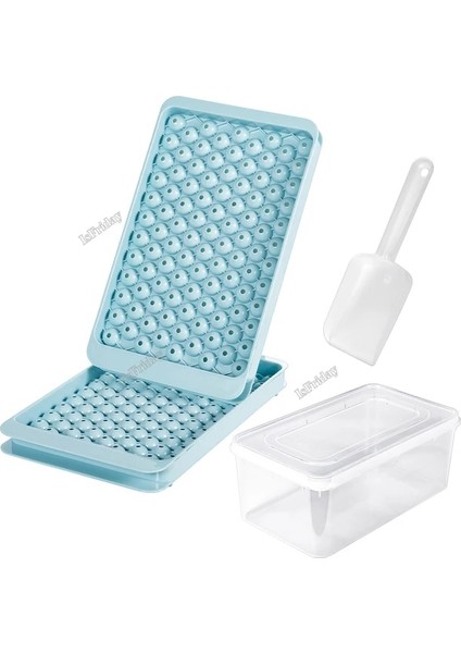 Set 2 Mini Buz Küpü Tepsileri Yükseltilmiş Buz Topu Makinesi Kalıp Minik Ezilmiş Buz Tepsisi Soğutma Içecekleri Için Kahve Suyu Araçları Plastik Bpa Ücretsiz (Yurt Dışından)