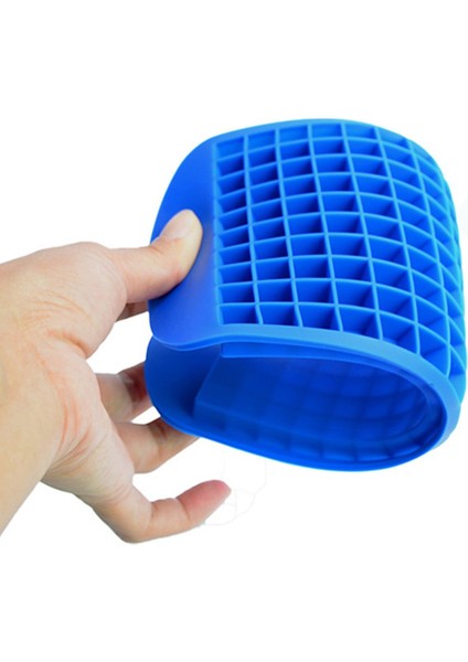 1 Adet Gıda Sınıfı 160 Izgaralar Kavite Silikon Çubuk Buz Küpü Tepsi Mini Buz Küpleri Küçük Kare Kalıp Buz Yapım Makinesi Silikon Kalıp Dropshipping (Yurt Dışından) fiyatları