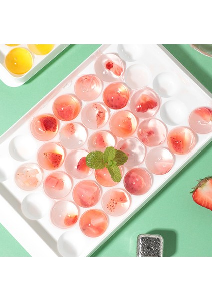 Bir Buz Tepsisi Gıda Sınıfı Silikon Buz Kalıpları Güvenli ve Dayanıklı Buzdolabı Fırınında Kullanılabilir Ev Yapımı Buz Tepsisi Buz Topu Kalıbı Yapımı (Yurt Dışından) modelleri