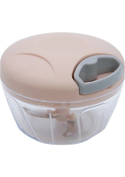500 ml Pembe Manuel Sarımsak Presi Çok Fonksiyonlu Sarımsak Öğütme Kıyıcı Ipli Sebze Kesici Et Kıyma Makineleri Mutfak Alet 900/500 ml (Yurt Dışından)