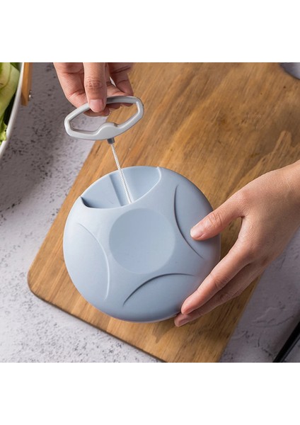 500 ml Pembe Manuel Sarımsak Presi Çok Fonksiyonlu Sarımsak Öğütme Kıyıcı Ipli Sebze Kesici Et Kıyma Makineleri Mutfak Alet 900/500 ml (Yurt Dışından)