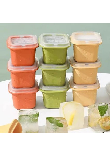2pcs-03 1/2/3/6/9 Adet Bağımsız Buz Küpleri Büyük Buz Kalıbı Kalıp Silikon Ev Depolama Yapma Buz Kapaklı Kutu Mutfak Aksesuarları Araçları (Yurt Dışından) fırsatları