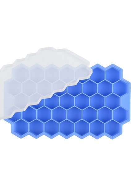 Deepblue Sılıkolove Yaratıcı Petek Buz Küpü Makinesi Yeniden Kullanılabilir Tepsiler Silikon Buz Küpü Kalıp Çıkarılabilir Kapaklı Bpa Ücretsiz Buz Kalıbı (Yurt Dışından)