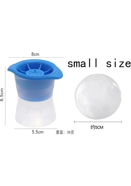 Küçük Mavi Viski Yuvarlak Buz Küpü Makinesi Silikon Küresel Buz Kalıbı Buz Yapma Makinesi Makinesi Hızlı Dondurucu Buz Kalıp Tepsisi Dondurma Modu Buz Kalıbı (Yurt Dışından) indirimleri