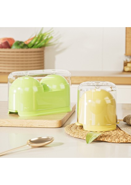 Yeşil Çift Pres Büyük Buz Hokeyi Kalıp Gıda Sınıfı Büyük Top Buz Kafes Ev Buz Kalıp Kutusu (Yurt Dışından) modelleri