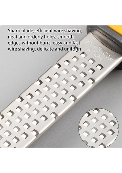 Stil 3 Zester Paslanmaz Çelik Peynir ve Limon Rendesi Narenciye Zester Kaymaz Saplı Mutfak Aletleri Meyve ve Ince Rendeleme Için (Yurt Dışından) fiyatları