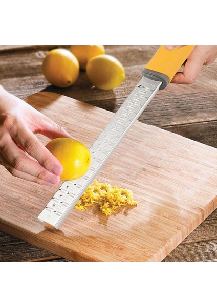 Stil 3 Zester Paslanmaz Çelik Peynir ve Limon Rendesi Narenciye Zester Kaymaz Saplı Mutfak Aletleri Meyve ve Ince Rendeleme Için (Yurt Dışından) indirimleri