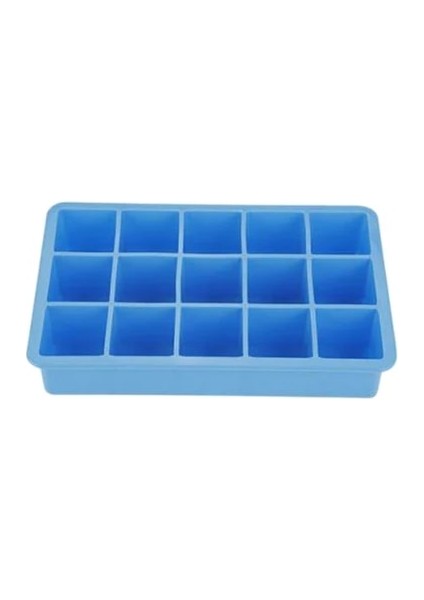 Resim Olarak Silikon Buz Küpü Makinesi 15-Cavity Dıy Buz Yapım Makinesi Buz Küpü Tepsileri Kalıpları Buz Şeker Kek Puding Çikolata Viski Kalıpları Aracı (Yurt Dışından)