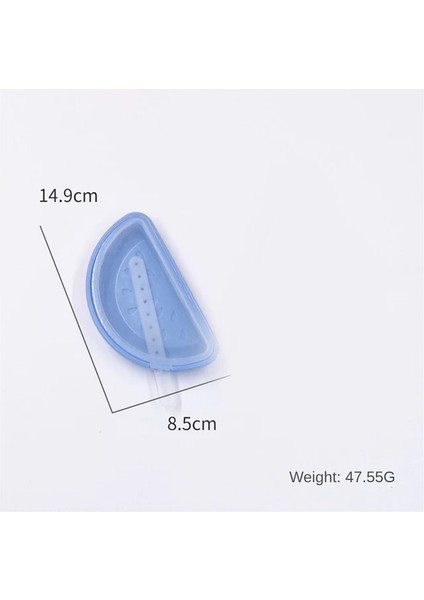 Mavi Ev Yapımı Dıy Popsicle Kalıp Ev Meyve Serisi Kapaklı Karpuz Silikon Dondurma Kalıp Ev Mutfak Dondurma Araçları (Yurt Dışından)