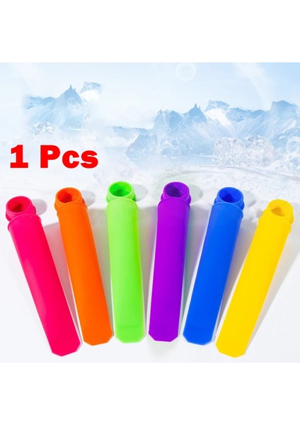 1 Adet 1/6 Adet Silikon Dondurma Kalıp Diy Dondurma Makinesi Yaz Dondurma Yoğurt Jöle Buz Pop Kalıp Dıy Mutfak Aracı Aksesuarı (Yurt Dışından) fırsatları