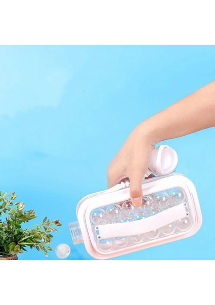 Açık Gri Ev Kalıp Kafes Kokteyl Buz Buz Hokeyi Makinesi Buz Küpü Kalıp Topu Taşınabilir Bar Buz Yapım Makinesi Buz Şişesi Viski Yapımcısı Dıy Yuvarlak (Yurt Dışından) indirimleri