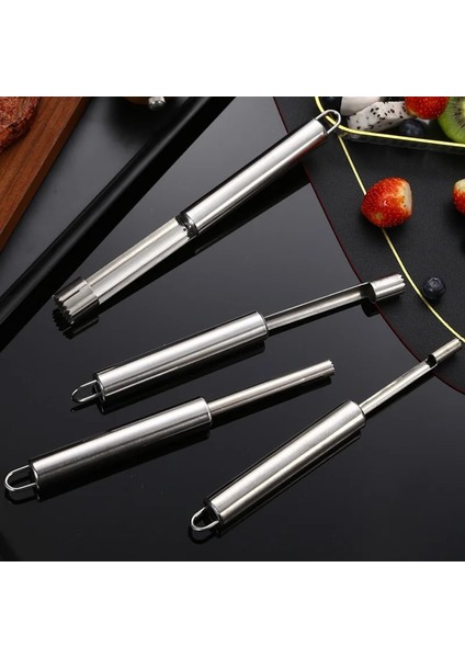 1.4 cm Yeni Elma Oyacağı Paslanmaz Çelik Armut Meyve Sebze Araçları Çekirdek Tohum Sökücü Kesici Ekme Dilimleme Bıçağı Mutfak Alet Araçları (Yurt Dışından) fiyatları