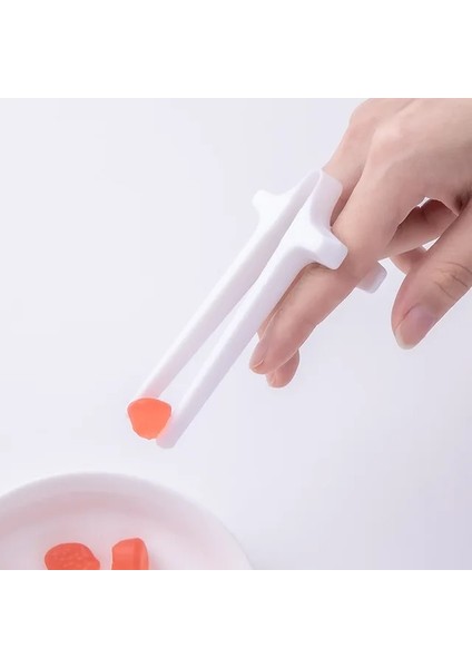 1pc-Beyaz Parmak Çubuklarını Oyun Oyuncu Aperatif Çubuk Tutucu Plastik Oyun Parmak Setleri Oyun Denetleyicisi Eğitim Öğrenme Çubuklarını (Yurt Dışından)