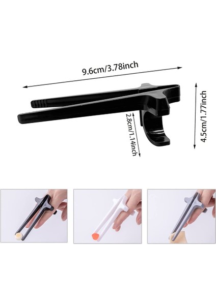 1pc-Beyaz Parmak Çubuklarını Oyun Oyuncu Aperatif Çubuk Tutucu Plastik Oyun Parmak Setleri Oyun Denetleyicisi Eğitim Öğrenme Çubuklarını (Yurt Dışından) modelleri