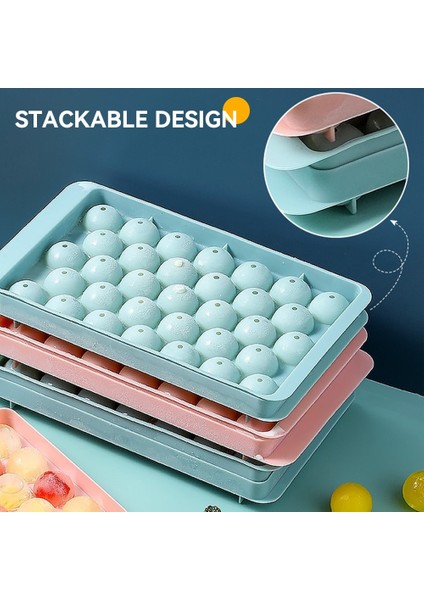 Pembe 20X12CM Ev Yapımı Buz Topu Buz Izgara Kalıp Gıda Sınıfı Malzeme Basın Yuvarlak Buz Küpü Kalıp Yaz Sıcak Satış Buz Kutusu (Yurt Dışından) fiyatları