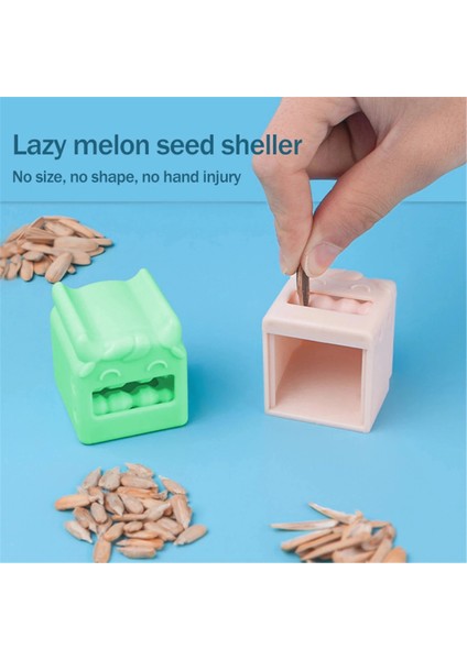 Pembe Kavun Çekirdeği Soyucu Otomatik Bombardıman Makinesi Ayçiçeği Kavun Çekirdeği Tembel Artefakt Kavun Tohumu Eserdir (Yurt Dışından) fırsatları
