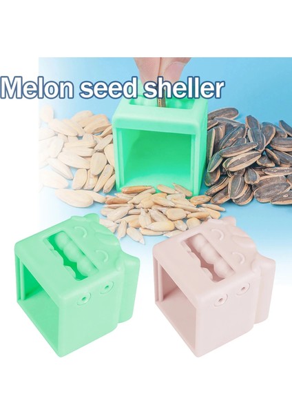 Pembe Kavun Çekirdeği Soyucu Otomatik Bombardıman Makinesi Ayçiçeği Kavun Çekirdeği Tembel Artefakt Kavun Tohumu Eserdir (Yurt Dışından) indirimleri