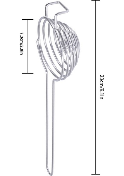 Gümüş Yeni PORTABLE1PC Spiral Paslanmaz Çelik Yumurta Beyaz Ayırıcı Yumurta Sarısı Sökücü Bölücü Uzun Saplı Mutfak Aracı (Yurt Dışından) modelleri