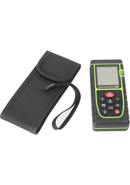 Lazer 40M Lazer Mesafe Ölçer 40M Telemetre Trena Lazer Bant Mesafe Bulucu Inşa Ölçü Cihazı Cetvel Test Aracı (Yurt Dışından)