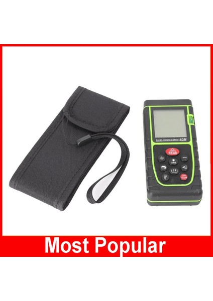 Lazer 40M Lazer Mesafe Ölçer 40M Telemetre Trena Lazer Bant Mesafe Bulucu Inşa Ölçü Cihazı Cetvel Test Aracı (Yurt Dışından) fiyatları
