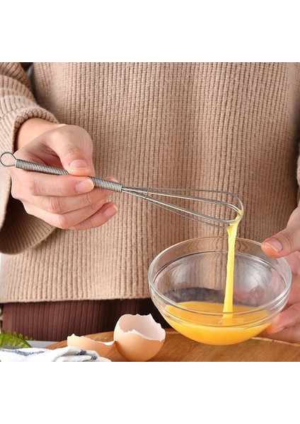 2 Adet Yumurta Çırpıcı Mini Paslanmaz Çelik Balon Tel Çırpma Manuel El Mikseri Süt Kreması Tereyağı Çırpma Mikser Mutfak Yumurta Araçları (Yurt Dışından) modelleri