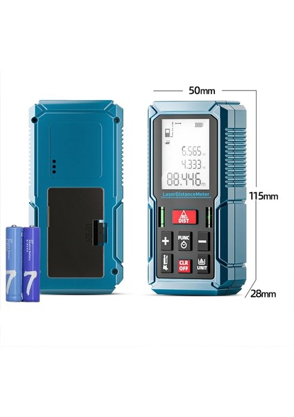 Set 2 50 M Lazer Mesafe Ölçer Yüksek Hassasiyetli Elektronik Cetvel Lazer Uzaklık Ölçer El Kızılötesi Ölçüm Cetveli Mesafe Ölçme (Yurt Dışından)