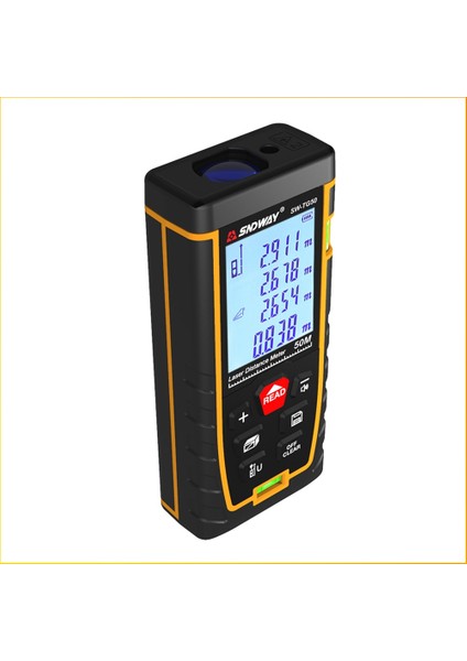 SW-MS50 Sndway Lazer Mesafe Ölçer Çift Kabarcık Dijital Ölçüm Cihazı Araçları Elektronik Bant Lazer Uzaklık Ölçer Lazer Mesafe Bulucu (Yurt Dışından) fırsatları