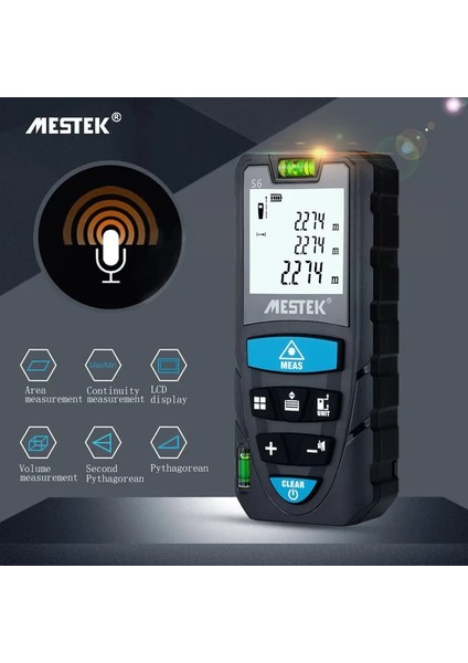 50M Mestek Lazer Mesafe Ölçer 50M/70M/100M Lazer Telemetre Medidor Trena Lazer Şerit Metre Lazer Telemetre Mesafe Bulucu (Yurt Dışından) fırsatları