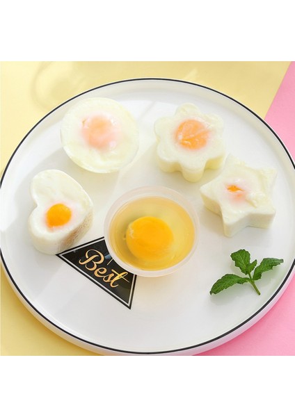 Pembe-Null 4 Adet Çok Fonksiyonlu Sevimli Buğulanmış Kızarmış Yumurta Araç Seti Pişirme Üretimi Plastik Kalıp Bebek Maması Takviyesi Mutfak Aksesuarları (Yurt Dışından) fiyatları