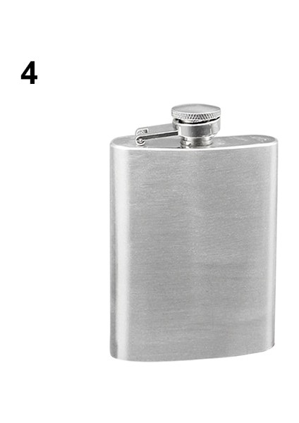 4 Oz Taşınabilir 4 5 6 7 8 10 Oz Paslanmaz Çelik Hip Likör Viski Alkol Şişesi Kapağı (Yurt Dışından)