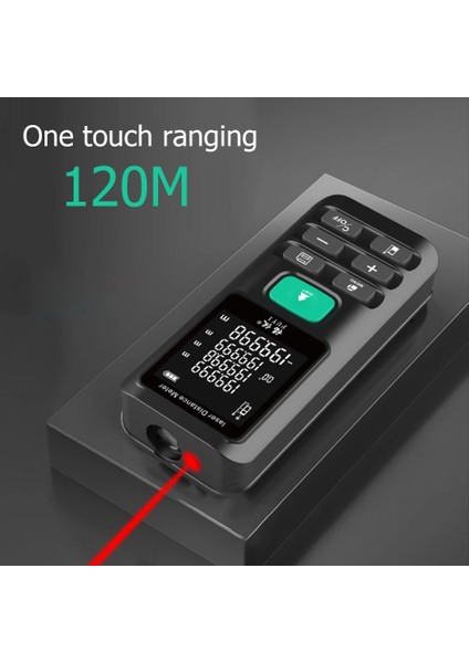 40 M Lazer Uzaklık Ölçer Yüksek Hassasiyetli Kızılötesi El Elektronik Cetvel Mesafe Ölçüm Odası Enstrüman Lazer Mezura Cihazı (Yurt Dışından) fiyatları