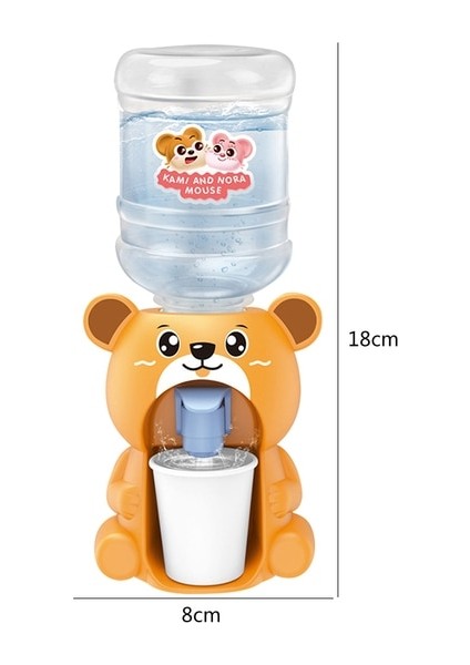 Stil B Mini Su Sebili Bebek Oyuncak Içme Suyu Çeşmesi Soğutucu Gerçekçi Sevimli Karikatür Çocuk Cosplay Sahne Ev Dekorasyon Hediye (Yurt Dışından)