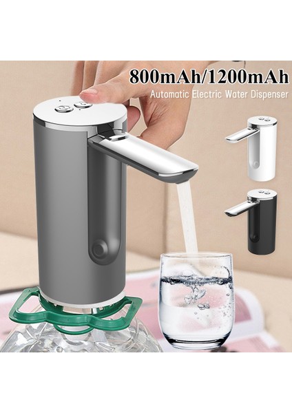 Beyaz B 1200MAH Otomatik Elektrikli Su Sebili Akıllı Su Pompası Taşınabilir Mini Elektrikli Galon Pompası Mutfak Için Namlulu Su Elektrikli Pompa (Yurt Dışından) fiyatları