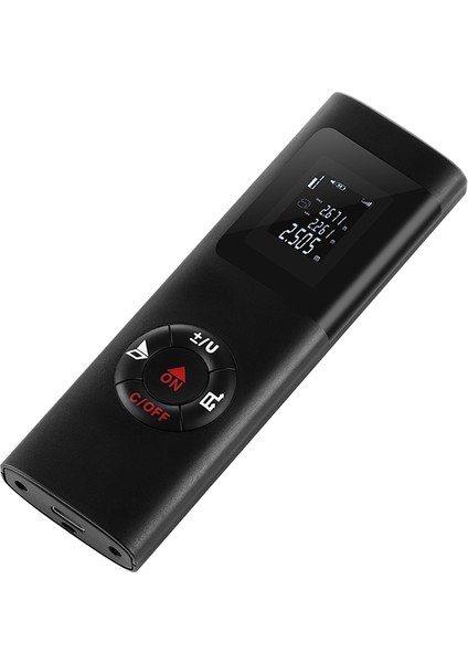 Dijital Seviye Lazer Taşınabilir USB Şarj Uzaklık Ölçer Mesafe Ölçüm Ölçer (Yurt Dışından) indirimleri