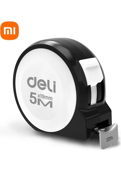 H8005A 5m Xiaomi Deli 3m 5m Hassas Çelik Ölçüm Bandı Otomatik Kilit Ölçüm Bandı Geri Çekilebilir Profesyonel Mesafe Ölçme Araçları (Yurt Dışından)