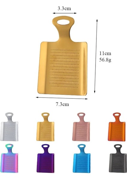 H 1 Pc Zencefil Rende Wasabi Rende Kırıcı Paslanmaz Çelik Sarımsak Öğütücü Mutfak Meyve Baskı Sebze Zencefil Taşlama Aracı (Yurt Dışından)