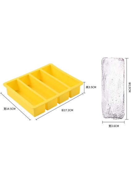 Kapak Silikon Buz Kalıbı Buz Kalıbı Kalıbının Kalıptan Çıkarılması Kolaydır Bpa Içermez Esnek, Istiflenebilir ve Dayanıklı Yumuşak Kalıp Saklama Kabı (Yurt Dışından) indirimleri