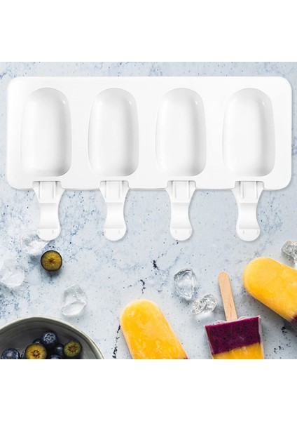 Stil 3 Esnek Silikon Dondurma Kalıp Dıy Çikolata Tatlı Popsicle Kalıpları Tepsi Buz Küpü Makinesi Ev Yapımı Araçları Yaz Parti Malzemeleri (Yurt Dışından) fiyatları