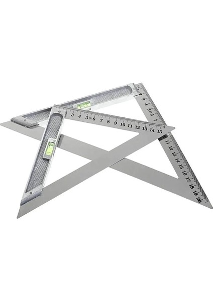 20 200MM Üçgen Cetvel 90 ° Alaşımlı Ölçme Aracı Boncuk Yatay Ağaç Işleme Çizimi (Yurt Dışından) fırsatları