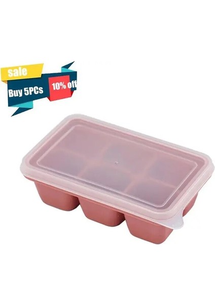Yumuşak Alt-Pembe 1 Adet Mutfak Mini Buz Tepsisi Buz Kalıbı Ev Yapımı Silikon Yumuşak Alt Buz Kutusu Buzdolabı Dondurulmuş Buz Küpü Kapaklı Kutu Buz Küpü Yapımcısı (Yurt Dışından) fiyatları