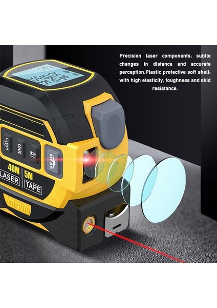 90 Derece Kırmızı Akıllı Dijital Lazer Mesafe Ölçer Ölçüm Lazer Mezura Dijital Mesafe Ölçer Uzaklık Ölçer Elektronik Mezura (Yurt Dışından) indirimleri