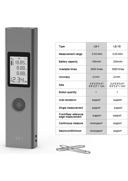 Fildişi Mini USB Şarjlı Elektrikli Uzaklık Ölçer Profesyonel Lazer Bant Ölçü Seviyesi Bant Lazer Mesafe Ölçer Rulet Lazer Seviyesi (Yurt Dışından)