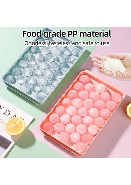 Mavi 33 Buz Kozası Hokeyi Pp Kalıp Dondurulmuş Kokteyl Viski Topu Buz Küpü Tepsi Kutusu Yuvarlak Buz Küpü Lolipop Kalıp Yapma Mutfak Aletleri (Yurt Dışından) indirimleri